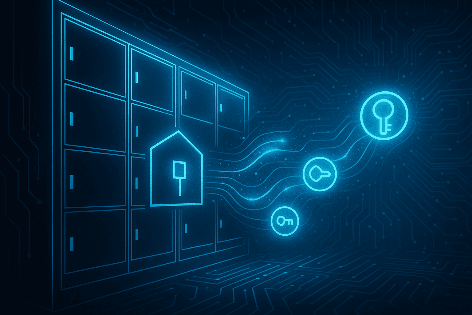 Business owner comparing self storage software features on laptop screen