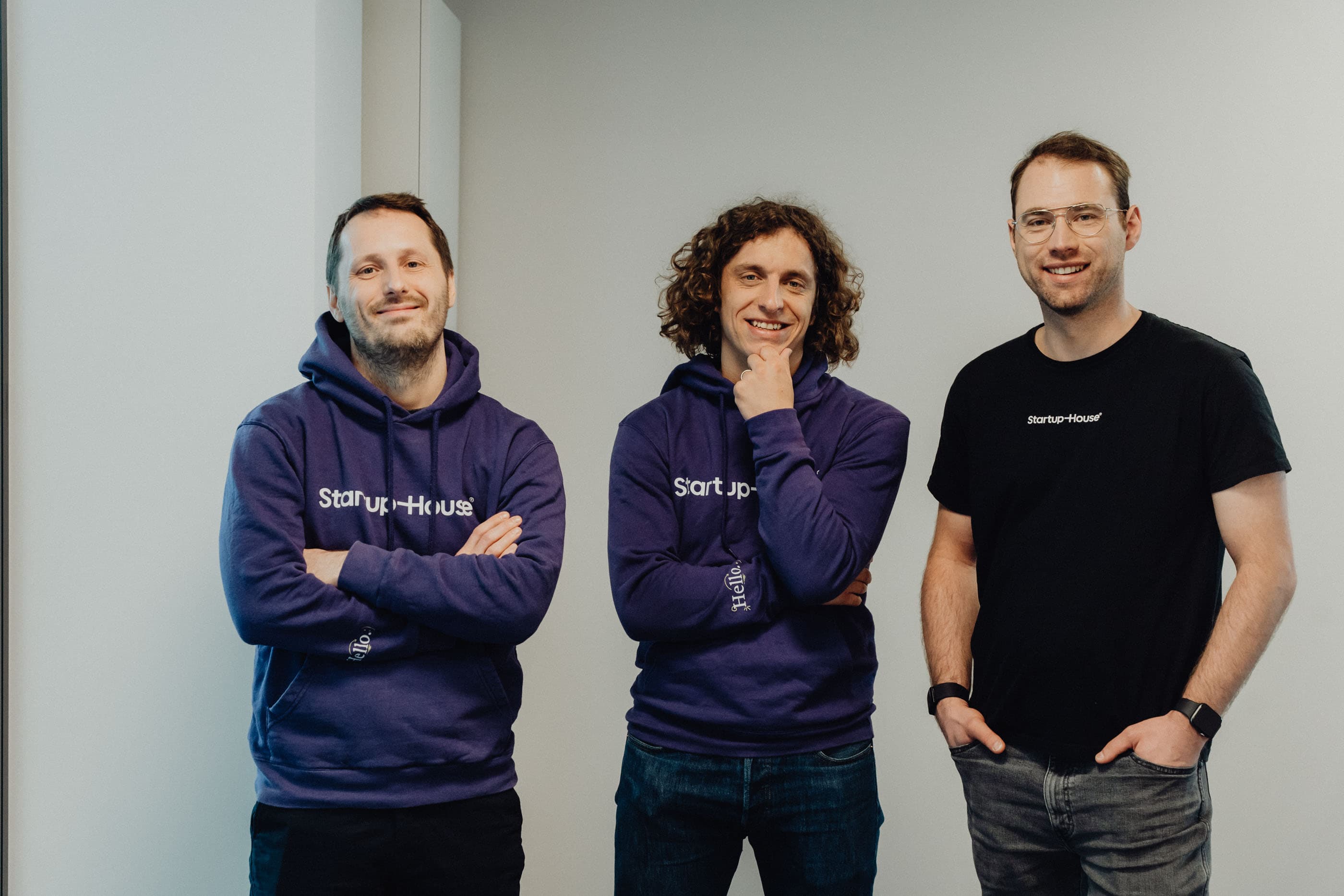 Business team collaborating with external outsourcing partner for growth strategy