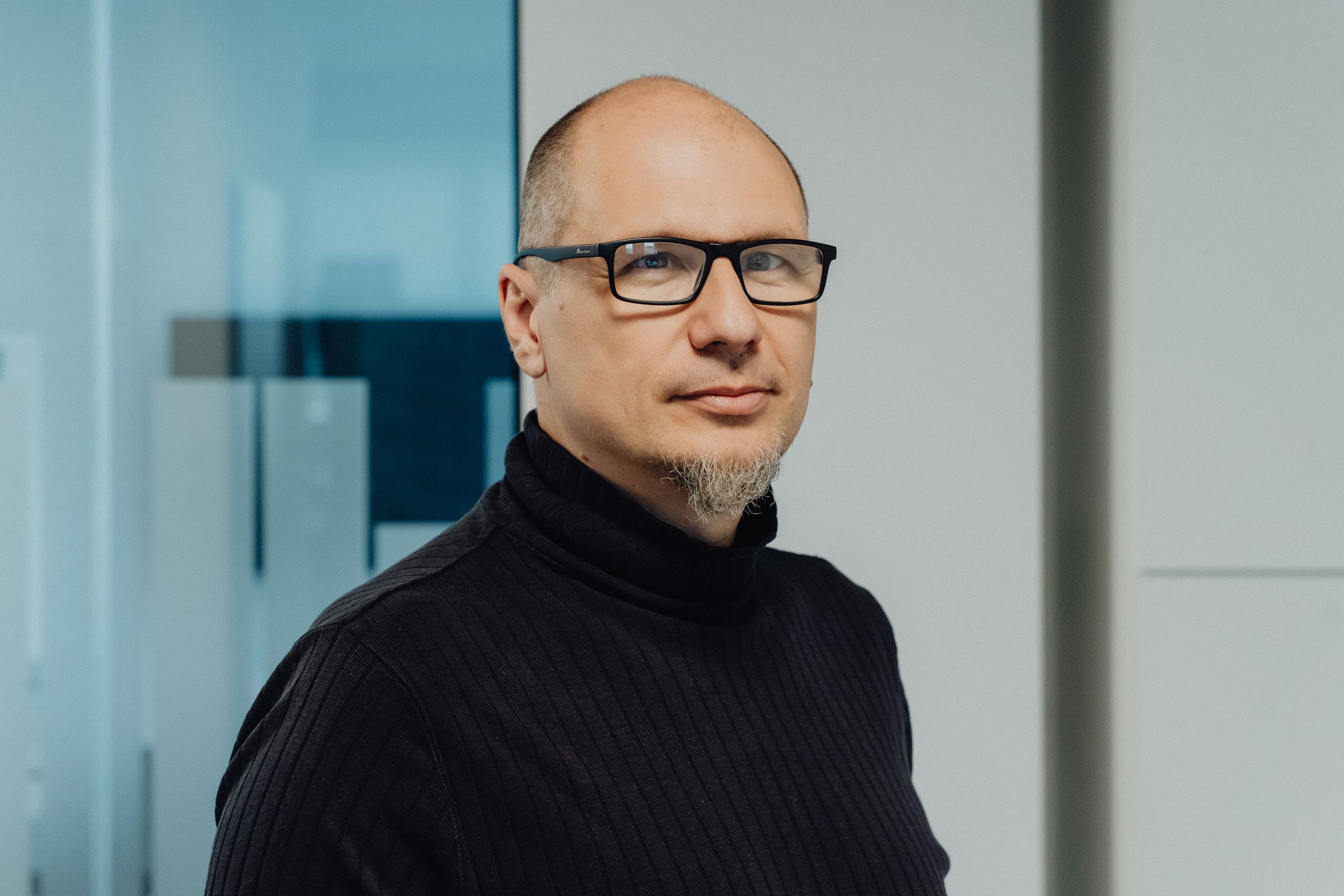 AI system analysing credit data and customer profiles to create fair and accurate credit scores in a fintech environment.