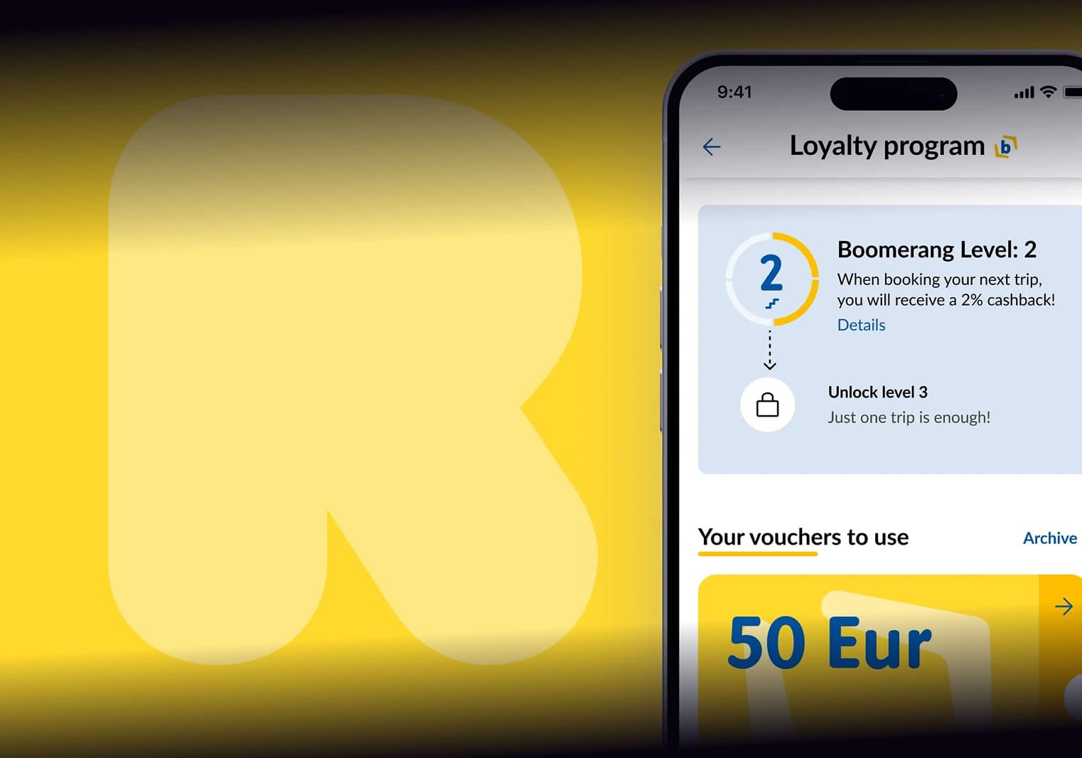 Bumerang loyalty program app