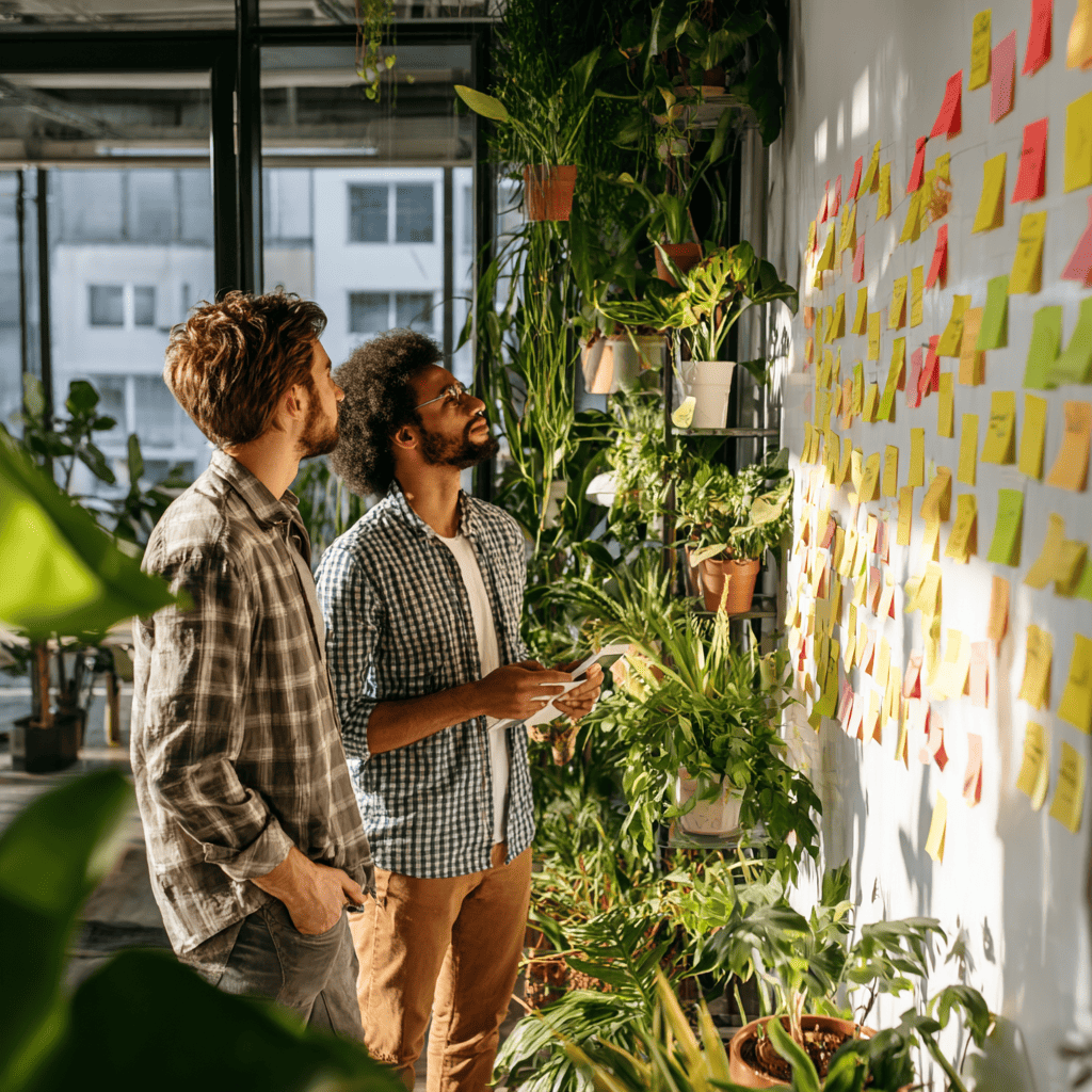 Explaining technical concepts to non-technical users in a business setting