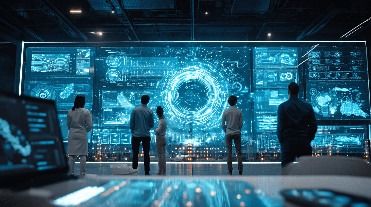 A clean interface mockup showing a human user collaborating with an AI assistant through a transparent, intuitive dashboard that emphasizes user control and clarity.