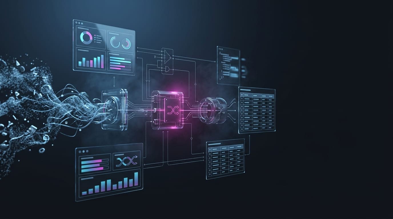 Enterprise development team reviewing custom system blueprints and integration architecture