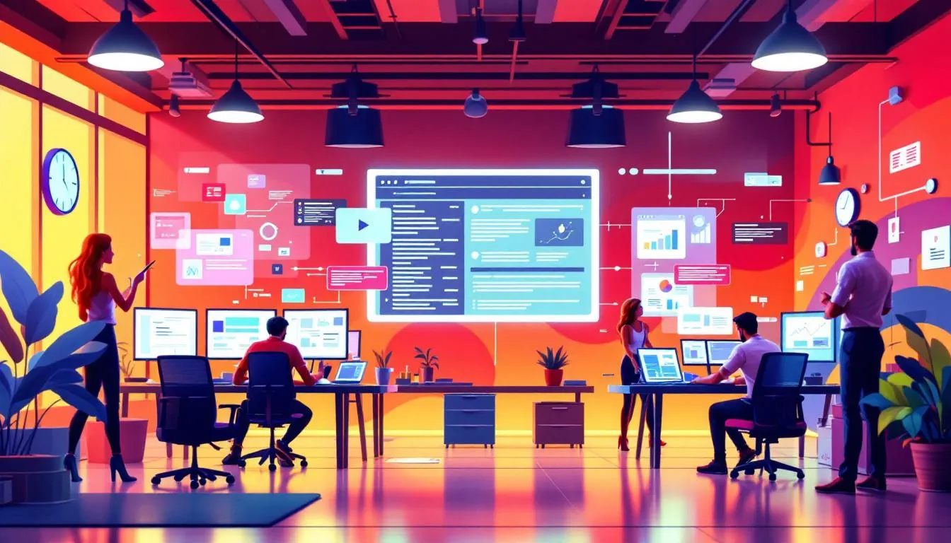 Overview of the comprehensive software product development process.