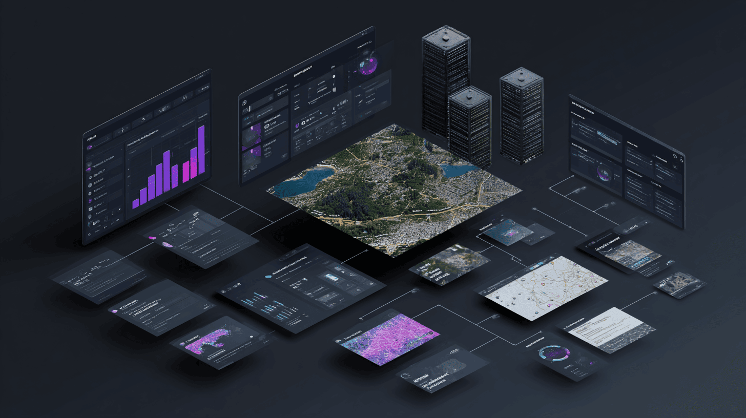 Core components of Mapbox Enterprise Integration with various mapping solutions.