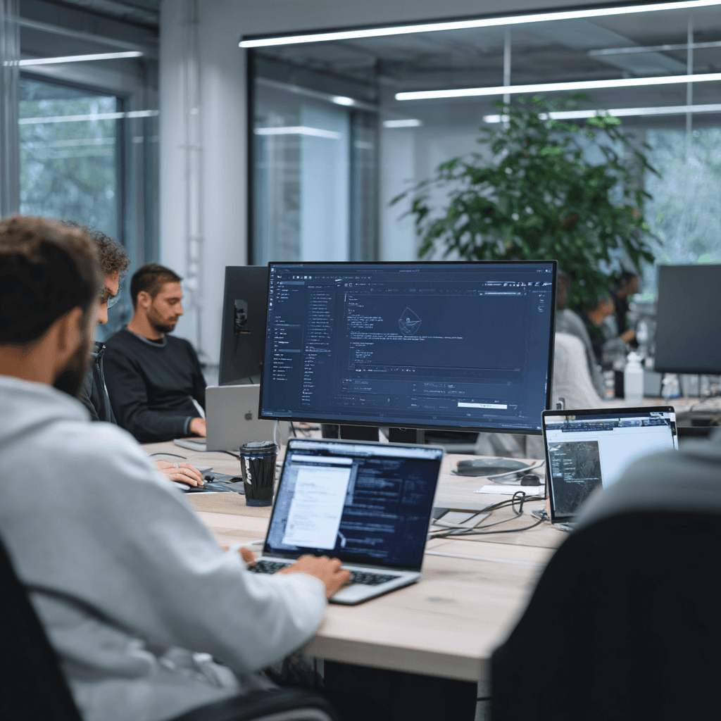 Developer refactoring an application architecture for cloud deployment
