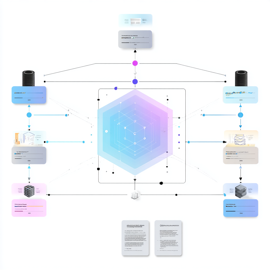 Enterprise team using generative AI tools to optimize workflows and decisions